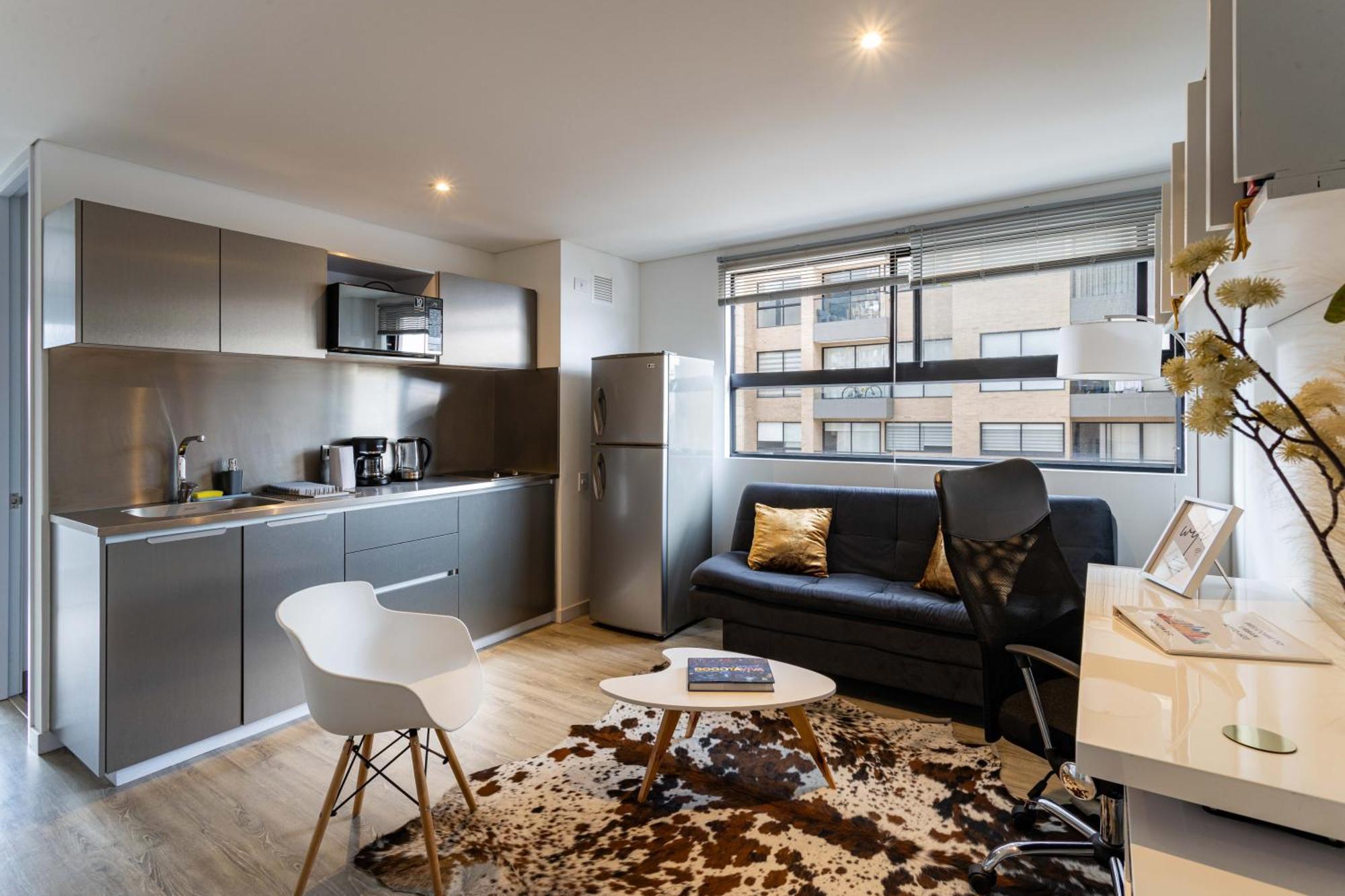 Loft Nuevo, Moderno, Central Bogotá Dış mekan fotoğraf